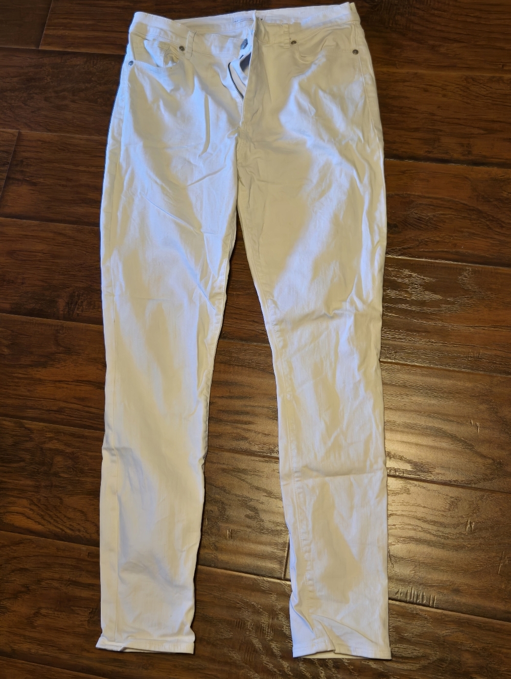 Loft White Skinny Jeans 8/29